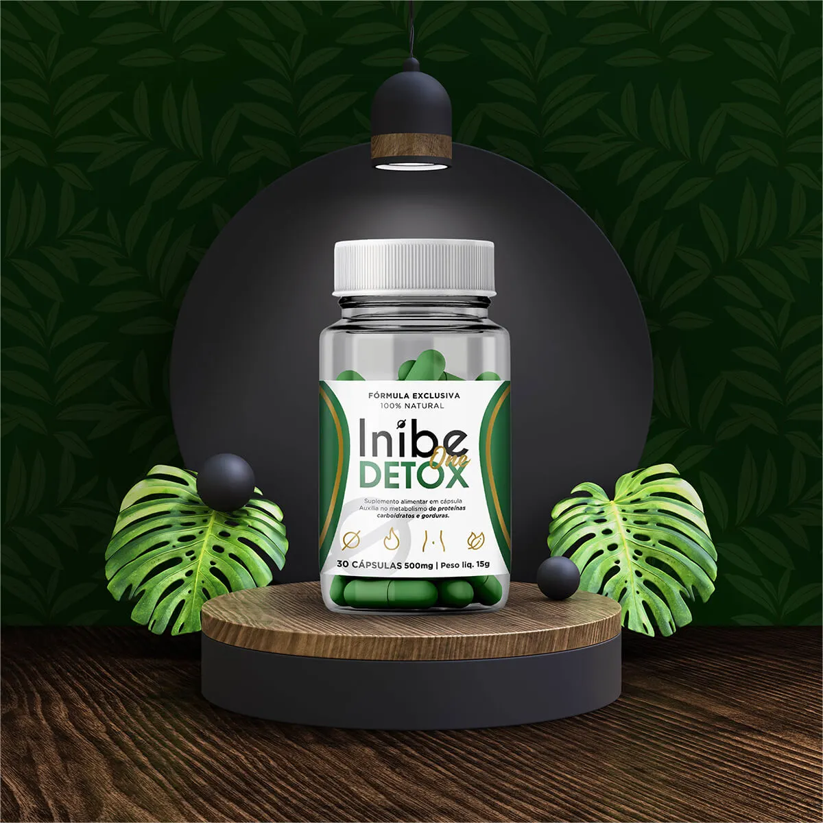 Composicao e ingredientes do suplemento Inibe One Detox