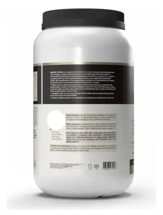 Isofort Ultra Imuno Vitafor, detalhe da embalagem de 900g